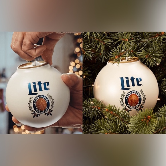 Miller Lite Holiday Miller Lite 2 Oz Beernament Pack Of 1 Christmas Holidays 222 Brand